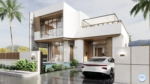 2 Bedroom Tropical Pool Villas for Sale in Mae Nam, Koh Samui