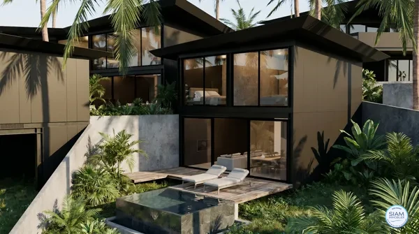 2 Bedroom Sea View Garden Loft With Private Pool In Bo Phut, Koh Samui