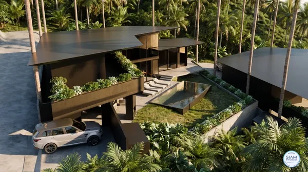 3 Bedroom Private Pool Villa With Sea View In Bo Phut, Koh Samui