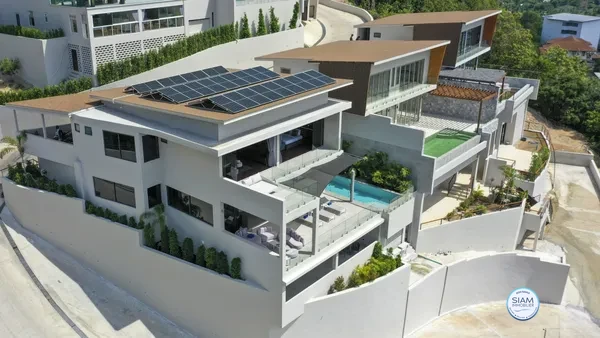 Luxury 5 Bedroom Sea View Villa In Plai Laem